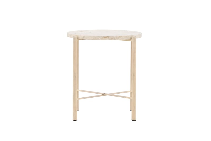 Sandhamn Sofabord 40 cm Rund - Beige - Møbler - Bord - Sofabord