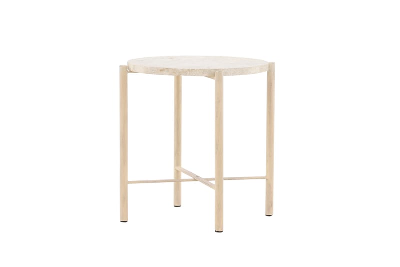 Sandhamn Sofabord 40 cm Rund - Beige - Møbler - Bord - Sofabord