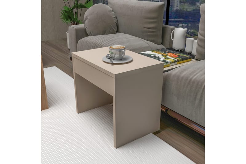 Sarte Sofabord 100x37 cm - Beige/Lys Brun/Tre - Møbler - Bord - Sofabord