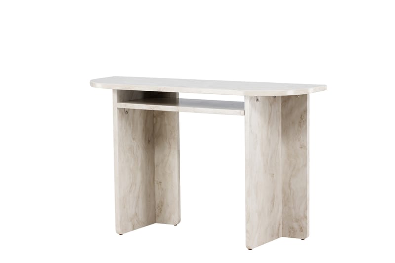 Ålesund Travertin Sidebord 120x40 cm - Beige - Møbler - Bord - Sofabord