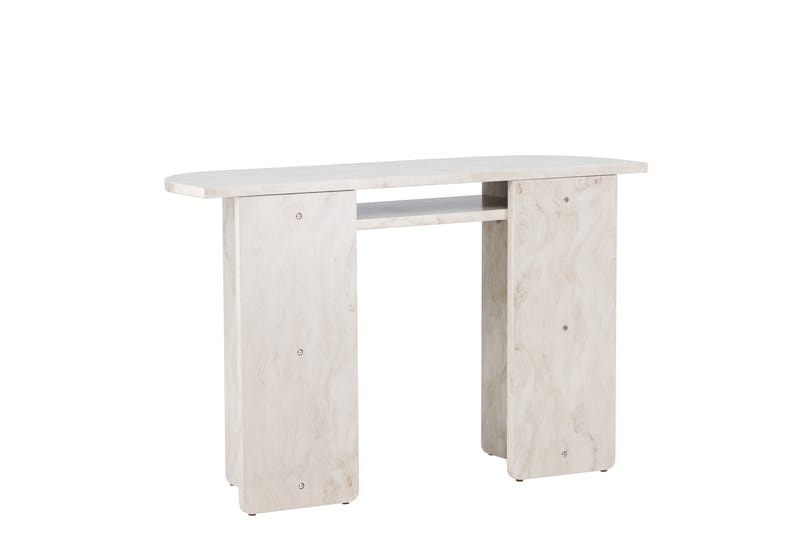 Ålesund Travertin Sidebord 120x40 cm - Beige - Møbler - Bord - Sofabord