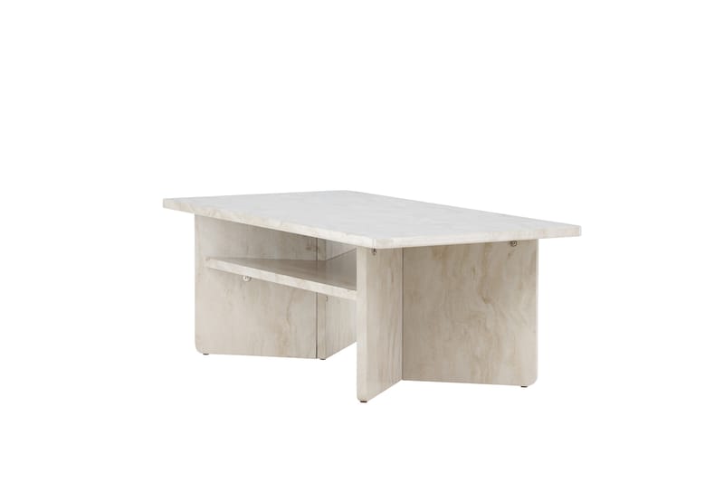 Ålesund Travertin Sofabord 120x60 cm - Beige - Møbler - Bord - Sofabord