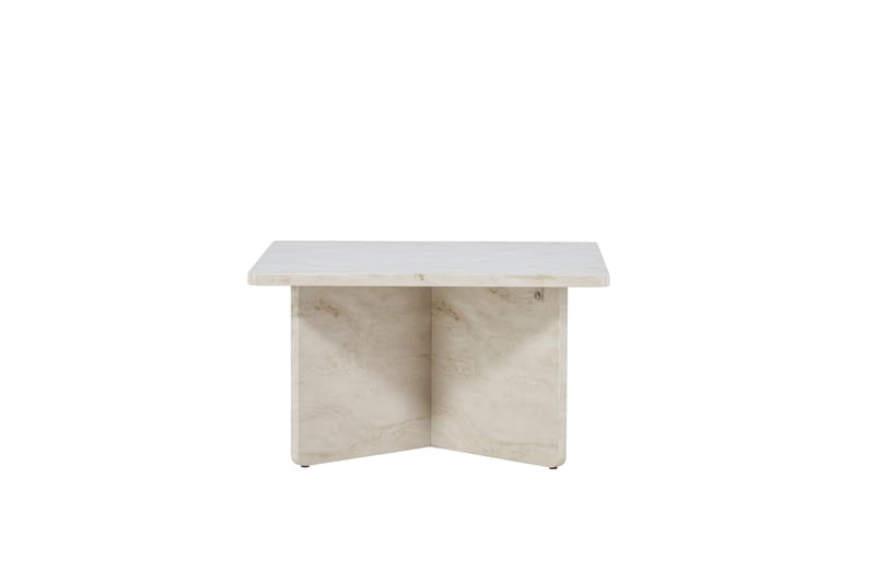 Ålesund Travertin Sofabord 75x75 cm - Beige - Møbler - Bord - Sofabord