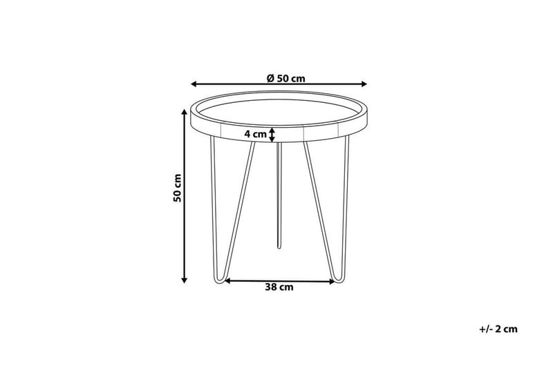 Bondiss Sofabord 45 cm - Brun - Møbler - Bord - Sofabord