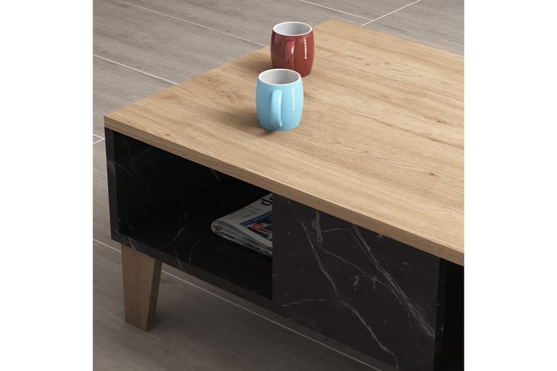 Coffee Table Eik|Marmor - Møbler - Bord - Sofabord