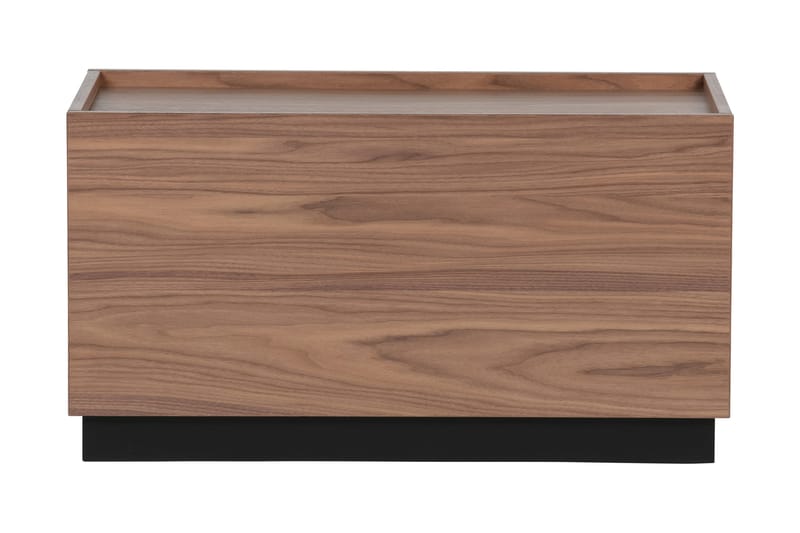 Cubbe Sofabord 82 cm - Valnøttsbrun/Svart - Møbler - Bord - Sofabord