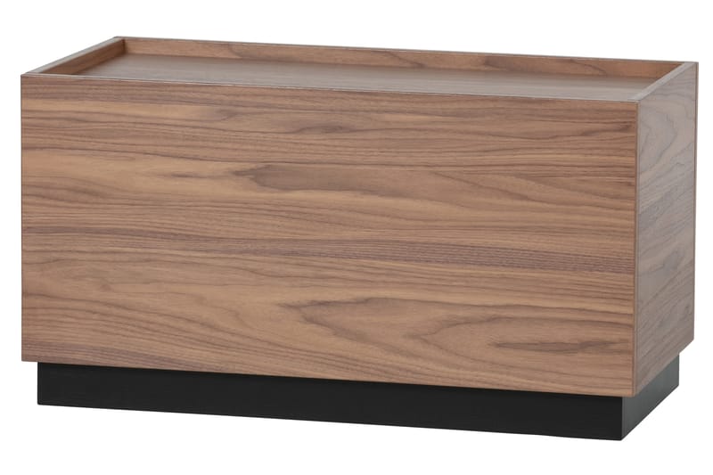 Cubbe Sofabord 82 cm - Valnøttsbrun/Svart - Møbler - Bord - Sofabord