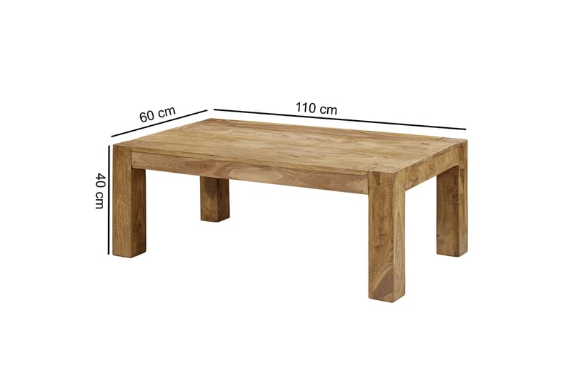 Kellaher Sofabord 110 cm - Akacia - Møbler - Bord - Sofabord