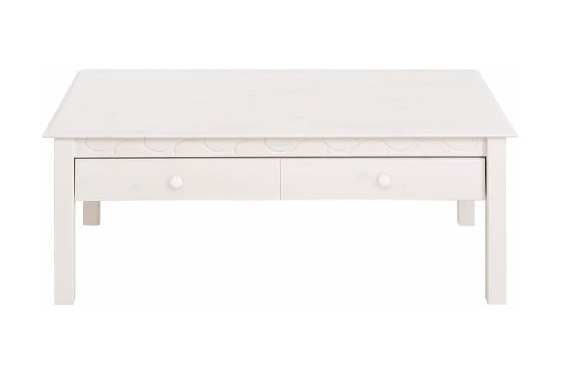Marzell Sofabord 110 cm - Hvit - Sofabord