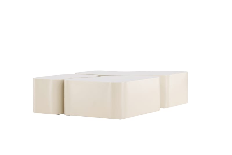 Nordland Soffbord 92x74 cm - Beige - Møbler - Bord - Sofabord