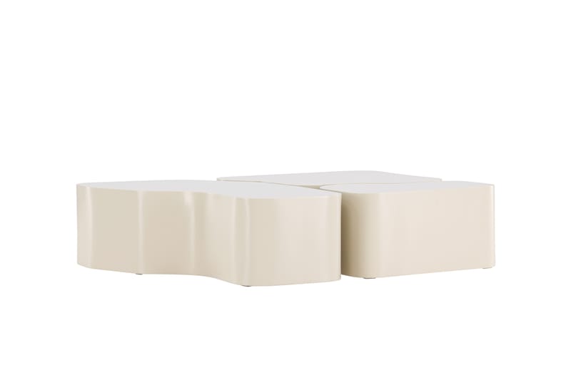 Nordland Soffbord 92x74 cm - Beige - Møbler - Bord - Sofabord