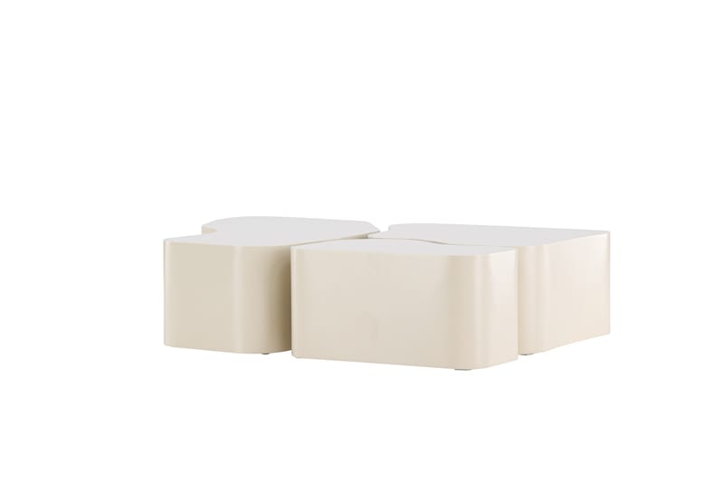 Nordland Soffbord 92x74 cm - Beige - Møbler - Bord - Sofabord