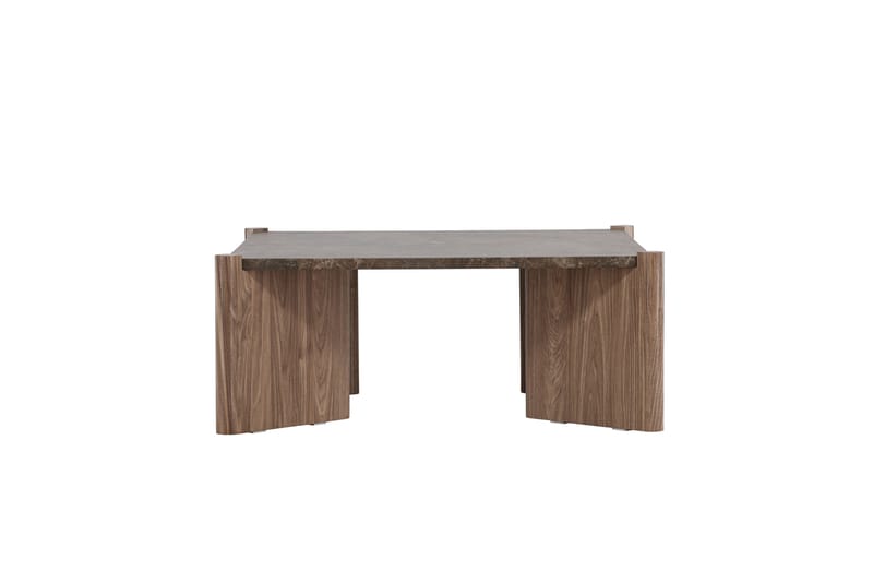 Rogaland Sofabord 100x100 cm Brun - Venture Home - Møbler - Bord - Sofabord