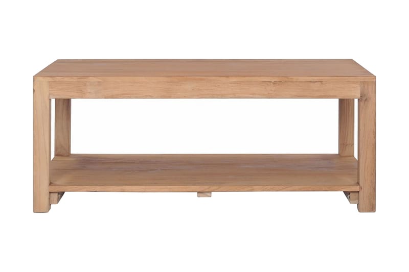 Salongbord 100x50x40 cm heltre teak - Møbler - Bord - Sofabord