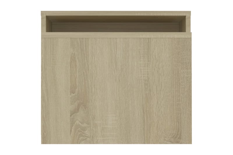 Salongbordsett sonoma eik 100x48x40 cm sponplate - Møbler - Bord - Sofabord