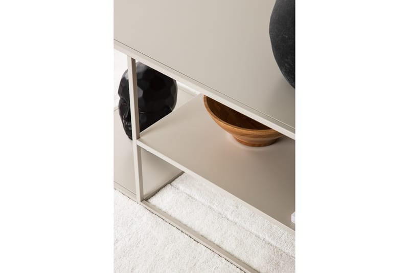 Staal Sofabord 120 cm - Beige - Møbler - Bord - Sofabord