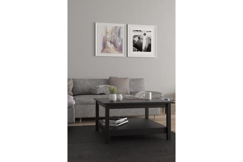 Vallvidera Sofabord 81 cm - Svart - Møbler - Bord - Sofabord