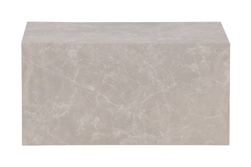 York Travertin Sofabord 80x60x40 cm - Beige / Betong - Møbler - Bord - Sofabord