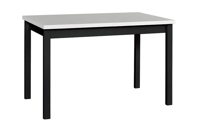 Ericka Spisebord - Hvit/Svart - Spisebord & kjøkkenbord - Sammenleggbart bord