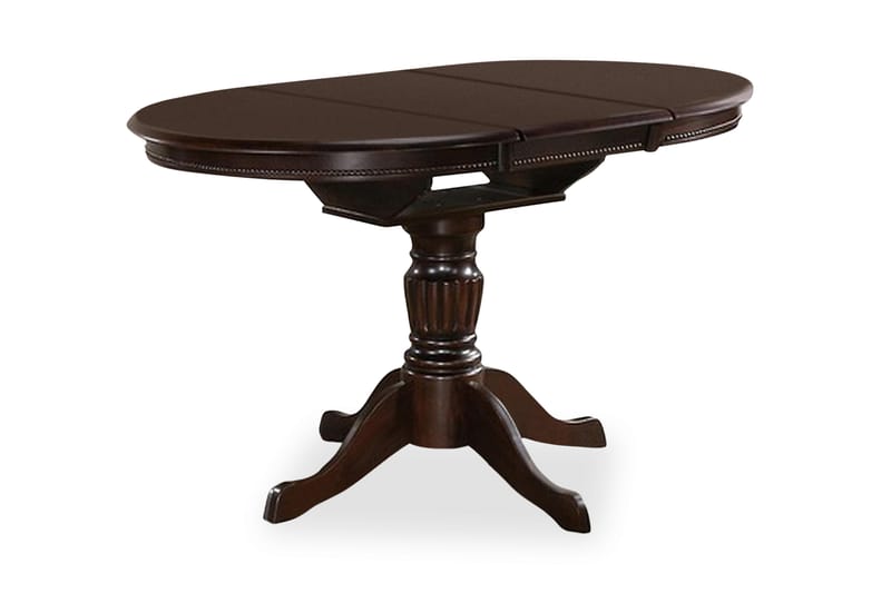 Hargett Forlengningsbart Spisebord 90 cm - Mørk Valnøtt - Spisebord & kjøkkenbord - Sammenleggbart bord