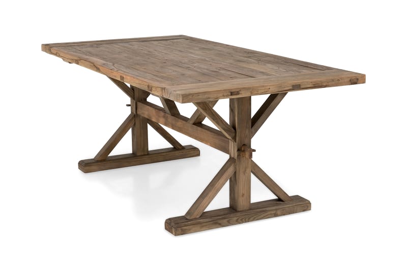 Lyon Vintage Spisebord 200x100 cm - Vintage Natur - Spisebord & kjøkkenbord