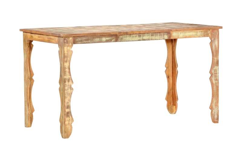 Spisebord 140x70x76 cm gjenvunnet heltre - Spisebord & kjøkkenbord