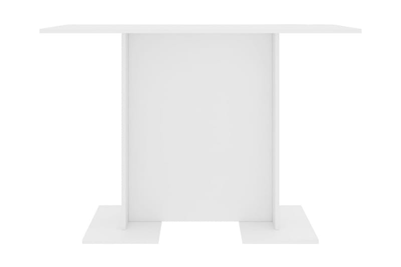 Spisebord hvit 110x60x75 cm sponplate - Hvit - Spisebord & kjøkkenbord