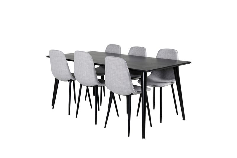 Balisa Spisegruppe 180 cm + 6 stk Ypas Spisestoler - Møbler - Bord - Spisegrupper