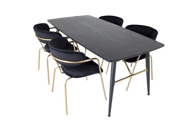 Irunea Spisegruppe 180 cm + 4 stk Arcarazo Spisestoler - Møbler - Bord - Spisegrupper