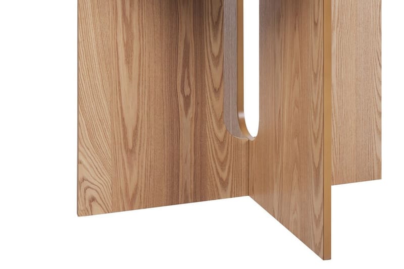 Stettler Spisebord 120 cm Rund - Lysebrun - Møbler - Bord - Spisebord & kjøkkenbord