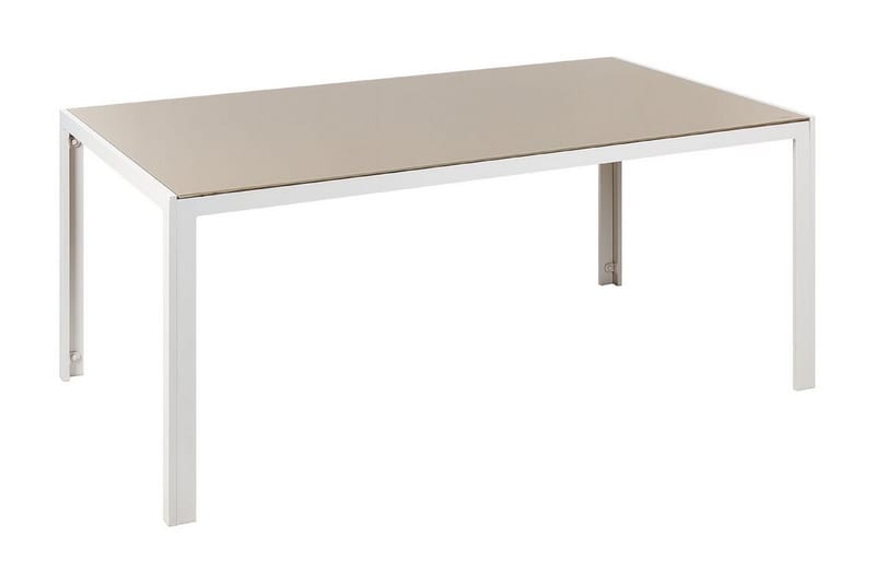 Tuiriz Spisebord 160x91 cm - Beige/Hvit - Møbler - Bord - Spisebord & kjøkkenbord