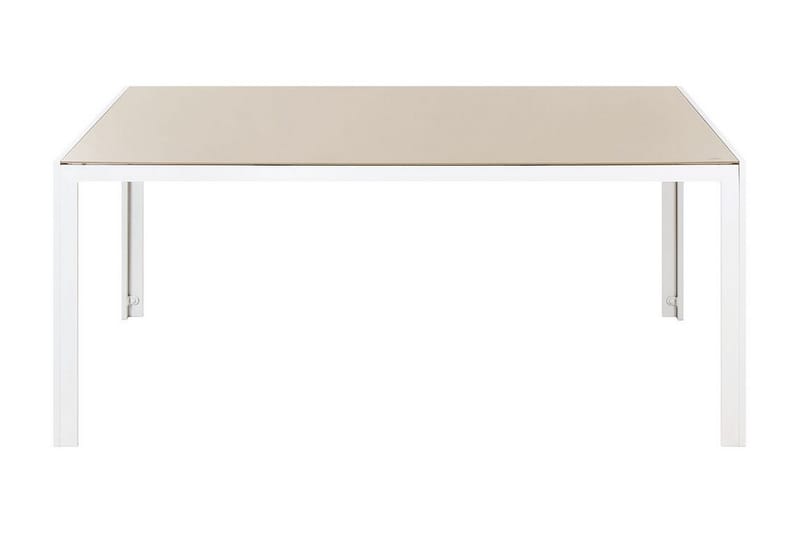 Tuiriz Spisebord 160x91 cm - Beige/Hvit - Møbler - Bord - Spisebord & kjøkkenbord