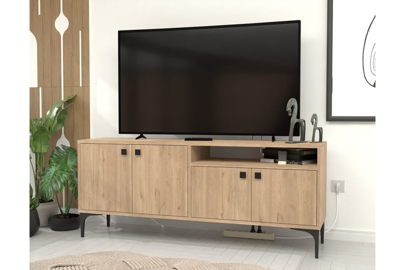 Artemis Tv-benk 139 cm - Eik - Møbler - Mediamøbel & tv møbel - TV-benk & mediabenk