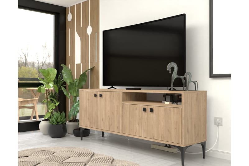 Artemis Tv-benk 139 cm - Eik - Møbler - Mediamøbel & tv møbel - TV-benk & mediabenk