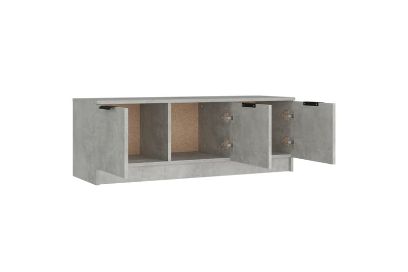 beBasic TV-benk betonggrå 102x35x36,5 cm konstruert tre - GrÃ¥ - Møbler - Mediamøbel & tv møbel - TV-benk & mediabenk