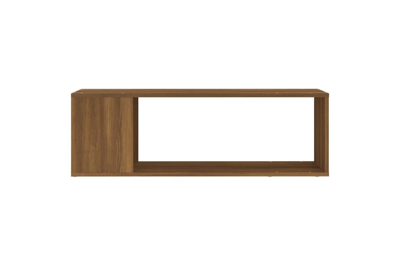 beBasic TV-benk brun eik 100x24x32 cm konstruert tre - Brun - Møbler - Mediamøbel & tv møbel - TV-benk & mediabenk