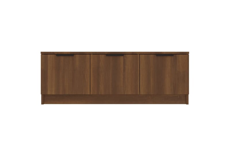 beBasic TV-benk brun eik 102x35x36,5 cm konstruert tre - Brun - Møbler - Mediamøbel & tv møbel - TV-benk & mediabenk