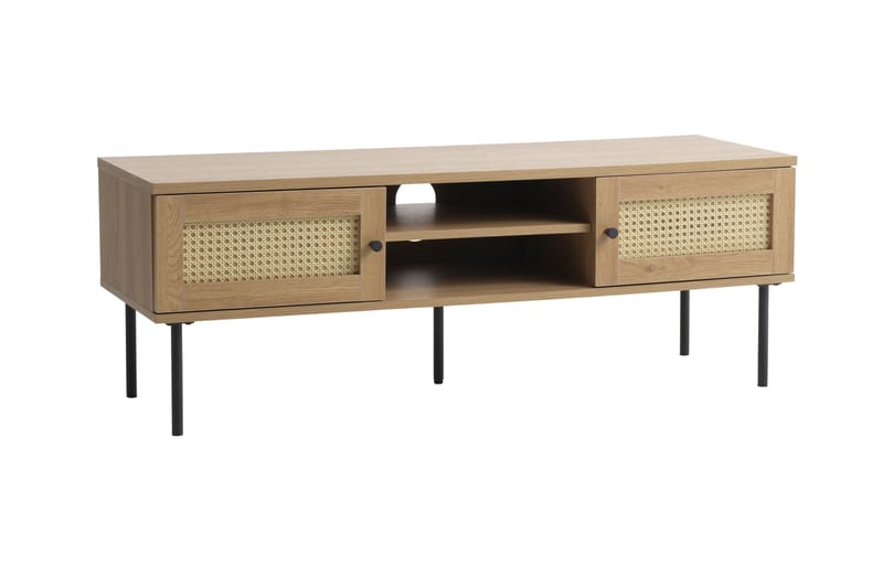 Cyndy TV-benk 120 cm - Beige - Møbler - Mediamøbel & tv møbel - TV-benk & mediabenk