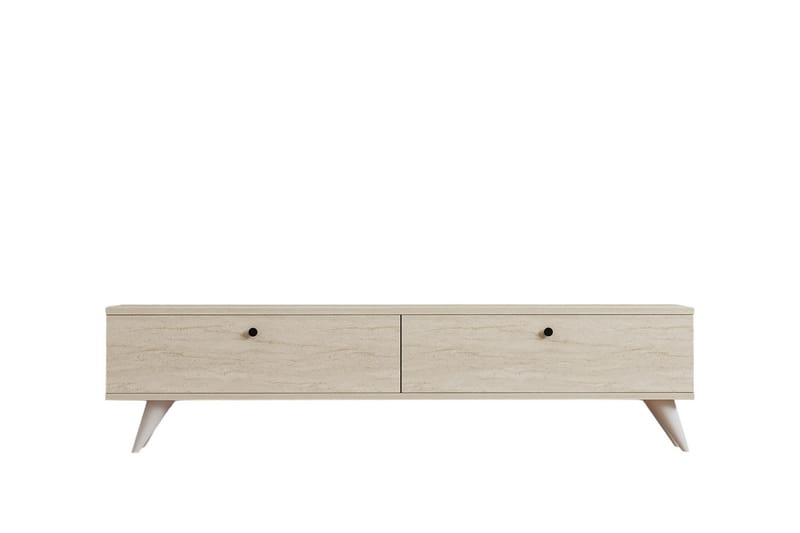 Djarhint TV-benk 160 cm - Beige - Møbler - Mediamøbel & tv møbel - TV-benk & mediabenk