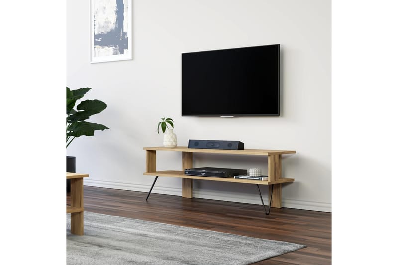 Greger TV-benk 120 cm - Eik - Møbler - Mediamøbel & tv møbel - TV-benk & mediabenk