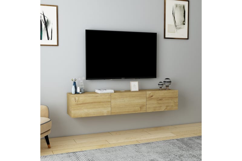 Hopper TV-benk 160 cm - Eik - Møbler - Mediamøbel & tv møbel - TV-benk & mediabenk