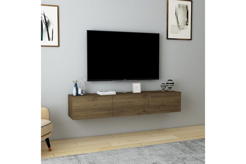 Hopper TV-benk 160 cm - Valnøtt - Møbler - Mediamøbel & tv møbel - TV-benk & mediabenk