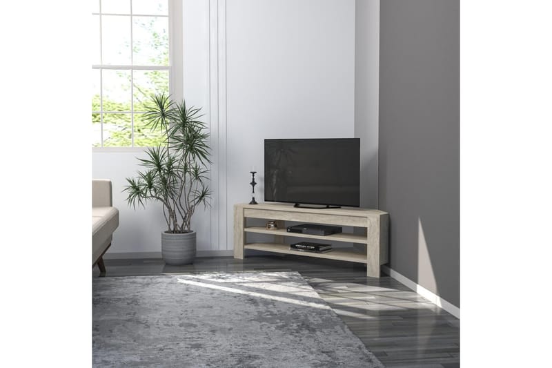 Oderzo TV-benk 120 cm - Travertin - Møbler - Mediamøbel & tv møbel - TV-benk & mediabenk