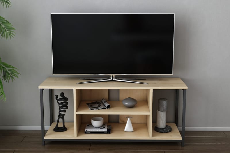 Andifli Tv-benk 120x50,8 cm - Svart - Møbler - Mediamøbel & tv møbel - TV-benk & mediabenk