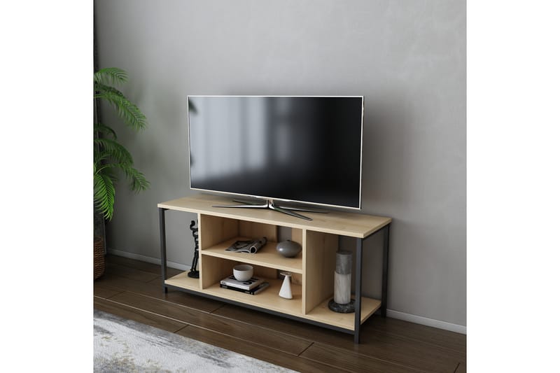 Andifli Tv-benk 120x50,8 cm - Svart - Møbler - Mediamøbel & tv møbel - TV-benk & mediabenk