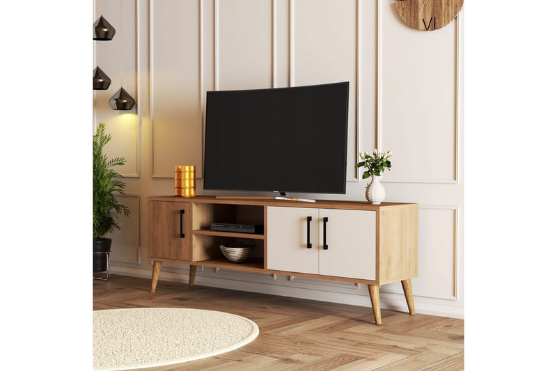 Andifli Tv-benk 150x52 cm - Brun - Møbler - Mediamøbel & tv møbel - TV-benk & mediabenk