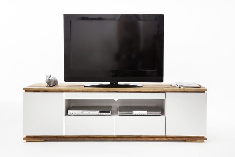 Chiaro TV-benk 202 cm - Hvit - Møbler - Mediamøbel & tv møbel - TV-benk & mediabenk