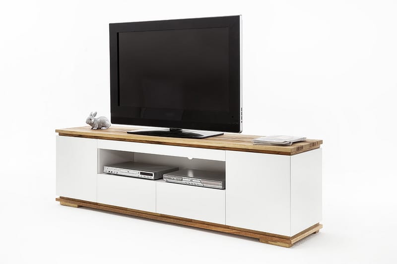 Chiaro TV-benk 202 cm - Hvit - Møbler - Mediamøbel & tv møbel - TV-benk & mediabenk