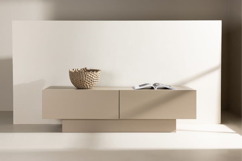 Cuenca Tv-benk 160x47 cm - Beige - Møbler - Mediamøbel & tv møbel - TV-benk & mediabenk