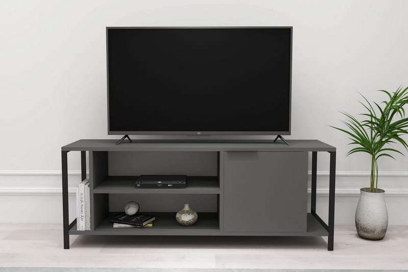 Desgrar Tv-benk 120x54 cm - Antrasitt - Møbler - Mediamøbel & tv møbel - TV-benk & mediabenk